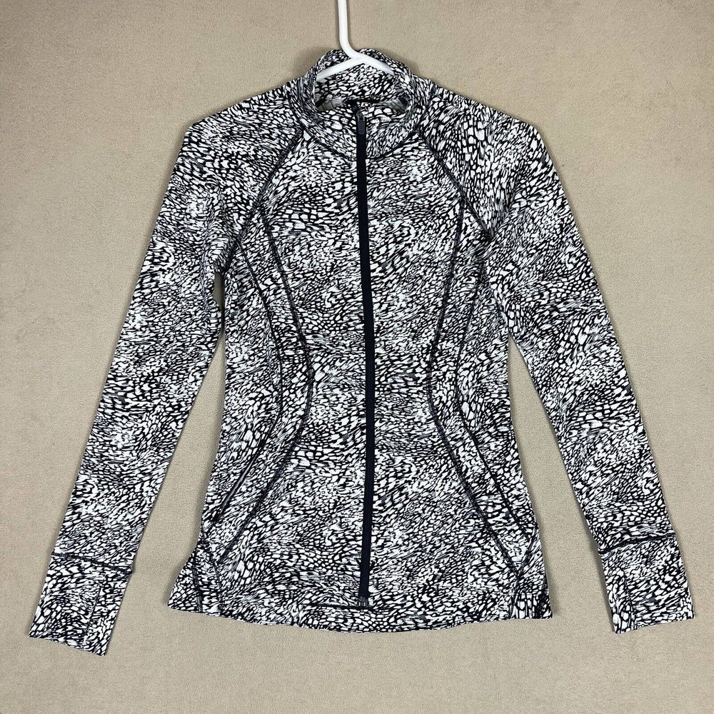 Athleta Pacifica Illume Womens XS Full Zip Athletic Jacket UPF‎ Mock Neck